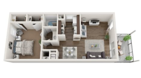 1 Bed