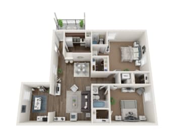 2 Bed