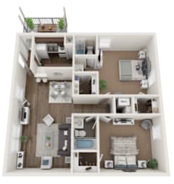 2 Bed