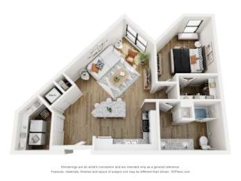 A2 Floor Plan at Tapestry Woodland Hills, Humble, TX