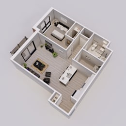 Lilac Station Apartment Lincoln Style E