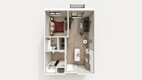 Model 1.3 Floorplan
