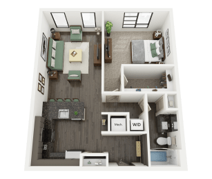 3D Floorplan of McCoy