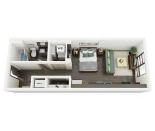 3D Floorplan of the Barton