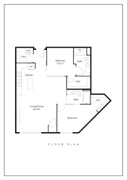  Floor Plan 2C 1800 Lake