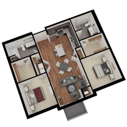  Floor Plan Topaz