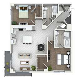  Floor Plan B7