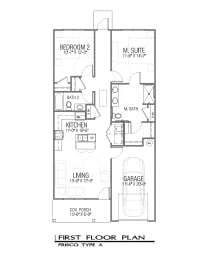 Floor Plan  floor plan of the first floor of a house