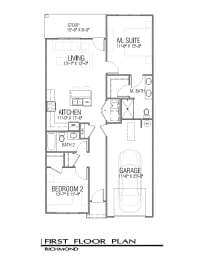 Floor Plan  floor plan of the first floor of a house