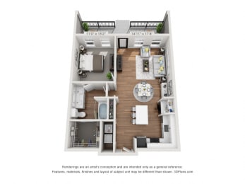 Floor Plan  a 3 bedroom floorplan is shown in this image