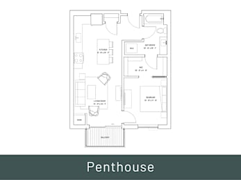 a floor plan of a house for rent