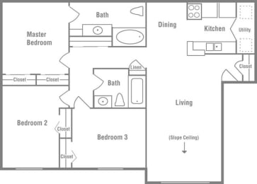  Floor Plan C1 Premium Renovated