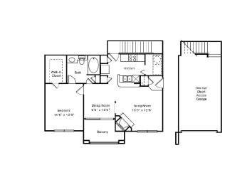 a video game interface with white lines on a black background