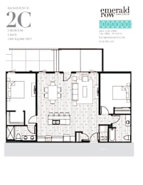 the floor plan of the condo