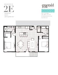 the floor plan of the condo