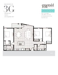 the floor plan of the condo