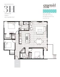 the floor plan of the condo