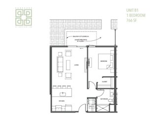floor plan of the first floor of a house