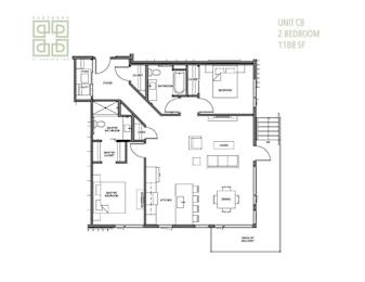 a typical floor plan of a house