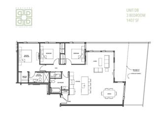 a rendering of a floor plan of a building