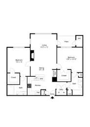 the image of the floor plan of the house