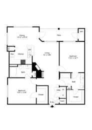 the image of the floor plan of the house