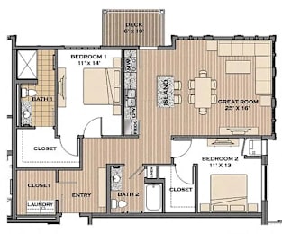  Floor Plan The Boardwalk