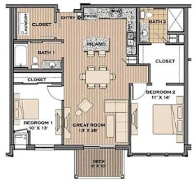  Floor Plan The Boulevard I