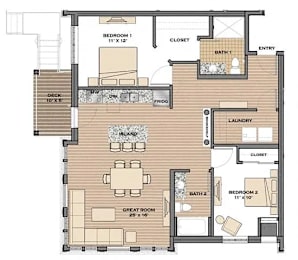  Floor Plan The Crossing