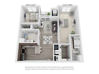  Floor Plan The Brookline