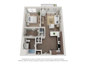 1 bedroom 1 bathroom