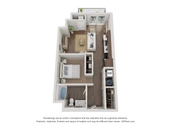 studio floorplan