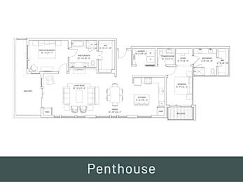 a floor plan of a house for rent