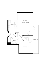  Floor Plan B9 1x1