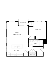  Floor Plan B5 1x1