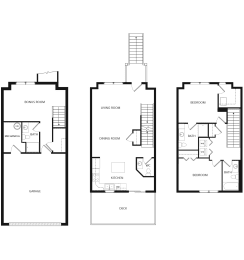  Floor Plan Astoria Townhome