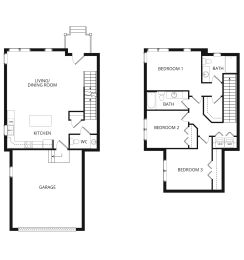  Floor Plan Waldorf Townhome