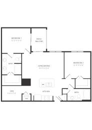  Floor Plan The Van Zandt