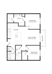  Floor Plan B1