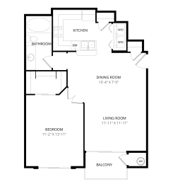 a floor plan of a bedroom house