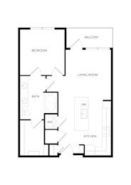 an illustration of a floor plan of a house