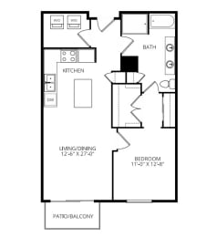 a floor plan of a house