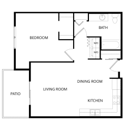  Floor Plan 1x1 Lea