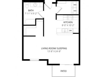  Floor Plan A.1 Studio