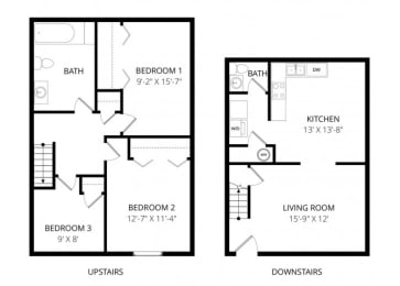  Floor Plan 3 Bedroom Upgrade