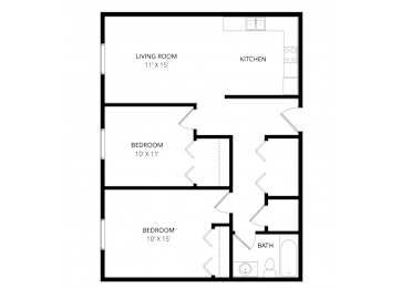  Floor Plan St. James