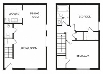 a floor plan of a house
