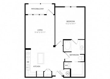 a floor plan of a house