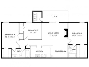  Floor Plan 3x2