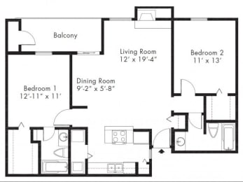  Floor Plan B2